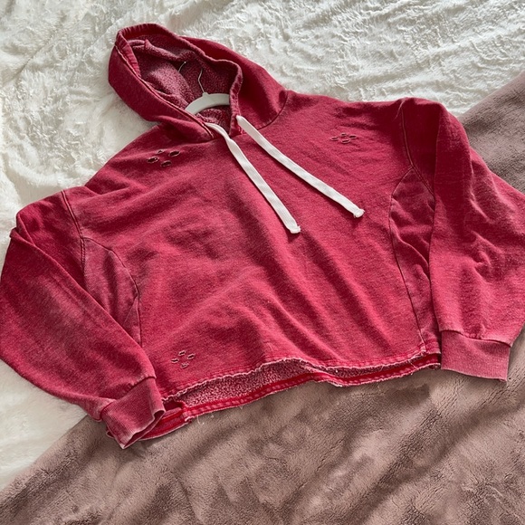 Colsie Cropped Hoodie - Size XL - Picture 2 of 6